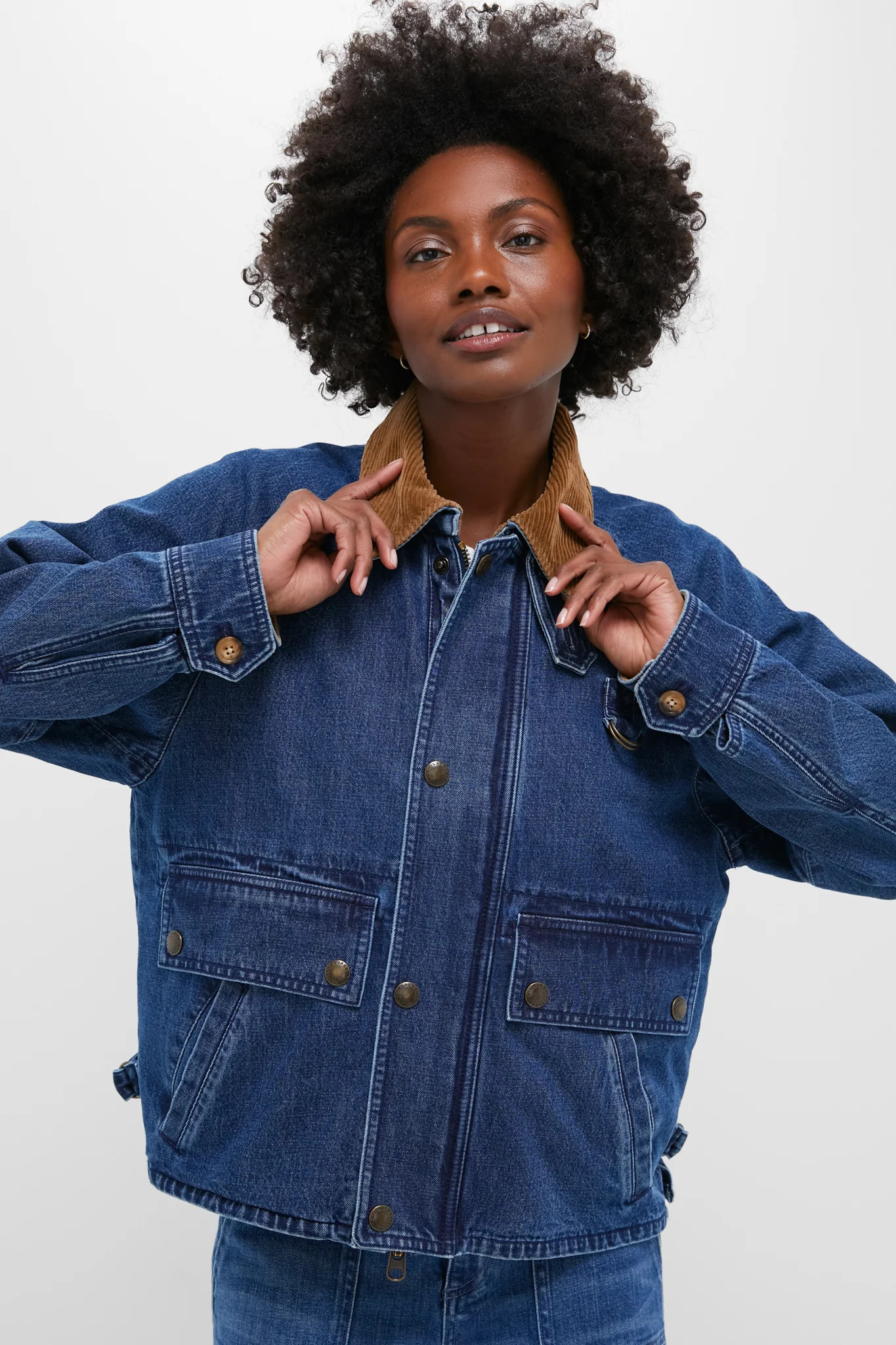 Poplar Wash Rigid Denim Woven Field Jacket | Tuckernuck (US)
