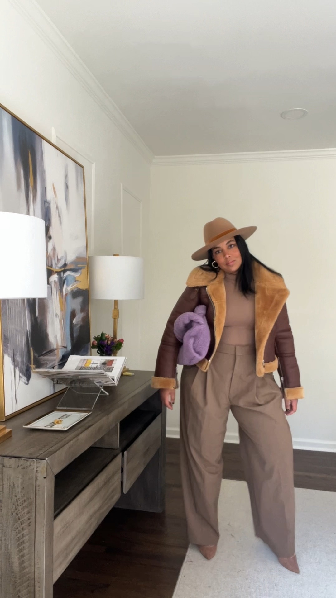 30 Outfits 30 Days - Day 24 my favorite hat from lack of colors sets any fall outfit off! 🔥🍂🍁 

#LTKMidsize #LTKVideo #LTKSeasonal