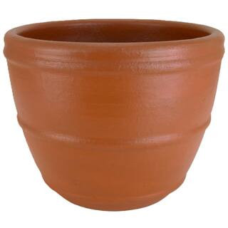 Vigoro 14 IN TERRACOTTA CLAY ORNATE VASE SVBBC - The Home Depot | The Home Depot