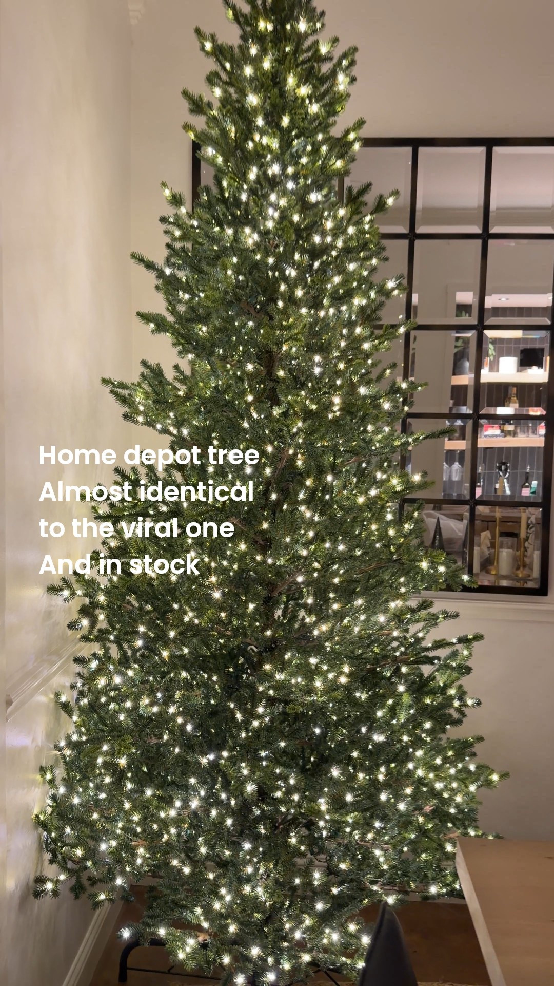 Found the most beautiful tree for our dining room 

Almost identical to the viral one from Home Depot. This one is from Home Depot as well, and we saw the viral one and this one side-by-side on display in person at the store and this one is almost identical. The only differences we have found is that there are not a color light option, which I’m fine with, and there is not a flocked option

7.5 few 9ft and 12ft option 

Remote to set light la to mode you like. I like twinkling! 

#LTKSeasonal #LTKFamily #LTKHoliday