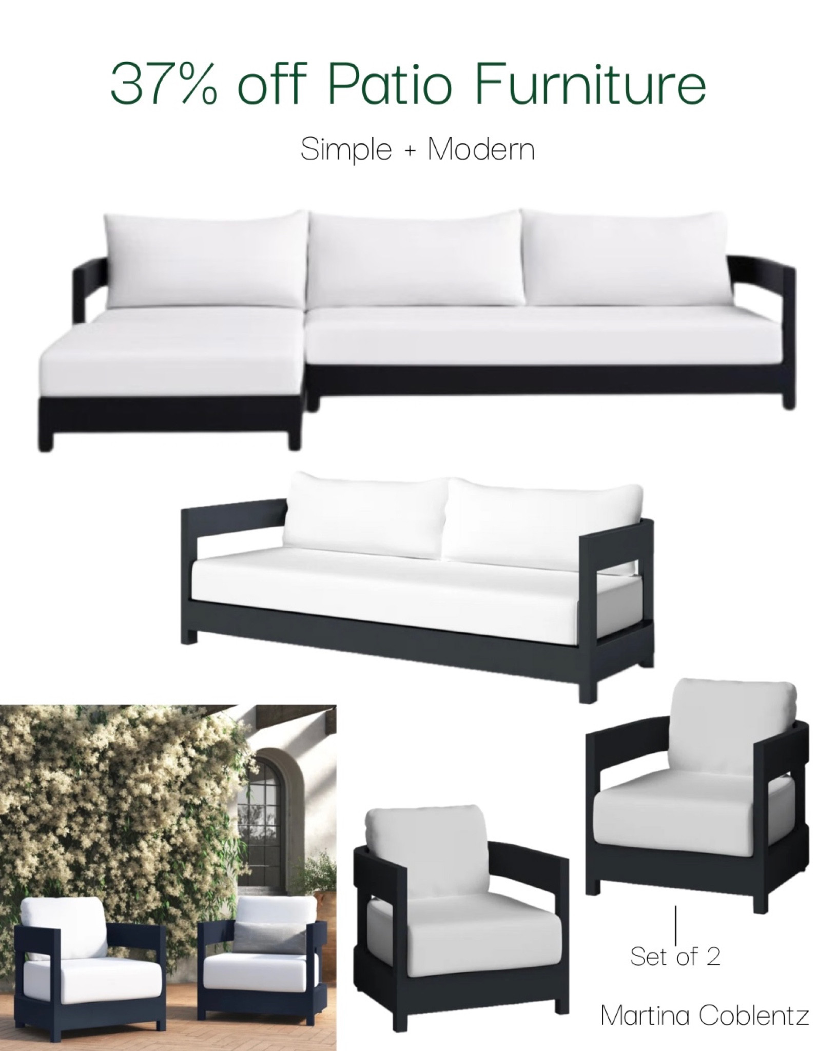 Simple and modern outdoor furniture on sale.


•outdoor furniture •modern •simple •spring sale •spring finds •family time •outdoor items •organic modern 

#LTKhome #LTKsalealert #LTKSeasonal