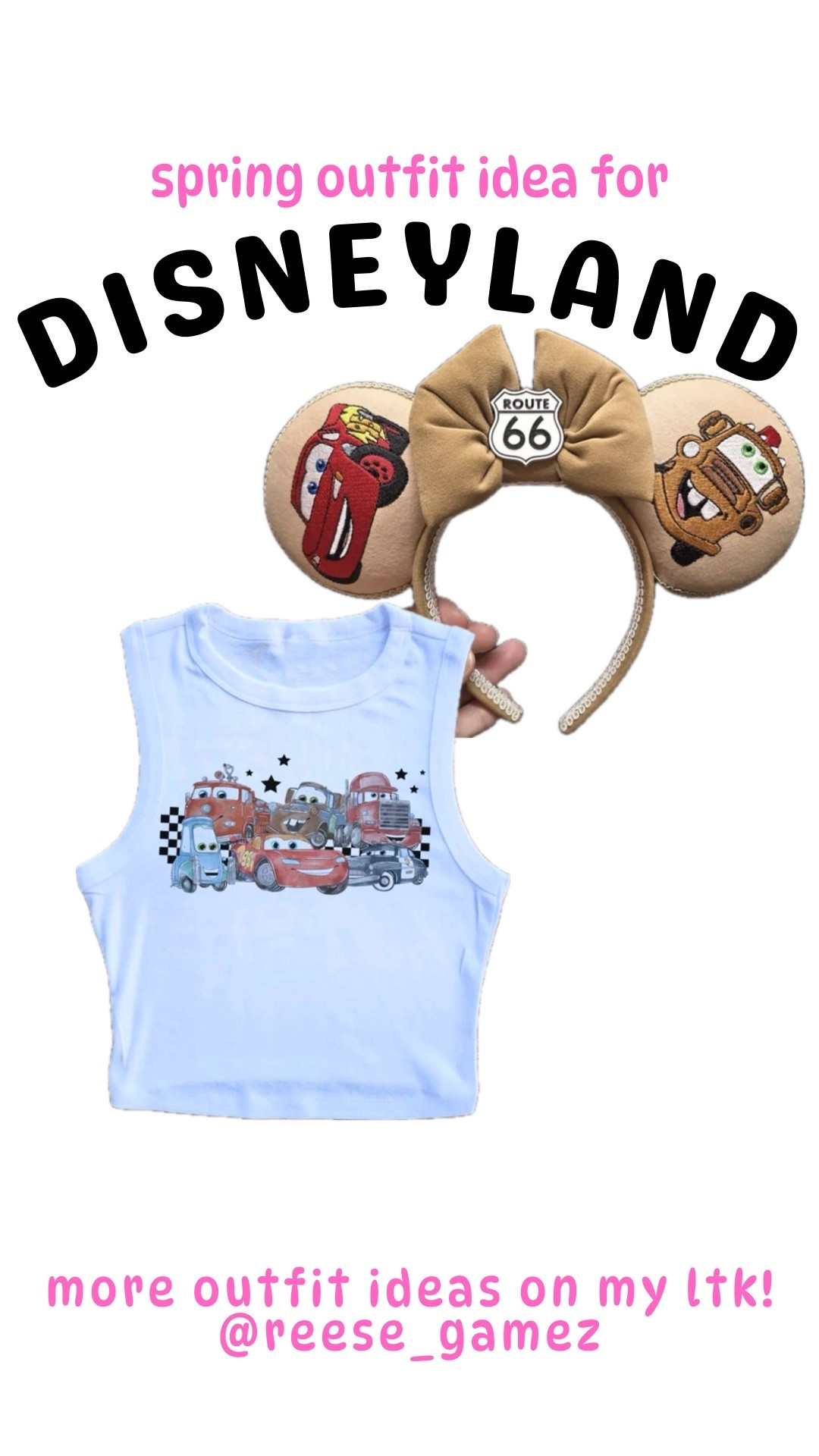 disney outfit, disneyland outfit, disney outfits, disneyland outfits, lightning mcqueen outfit, cars outfit, mickey ears, minnie ears

#LTKSeasonal #LTKTravel #LTKootd