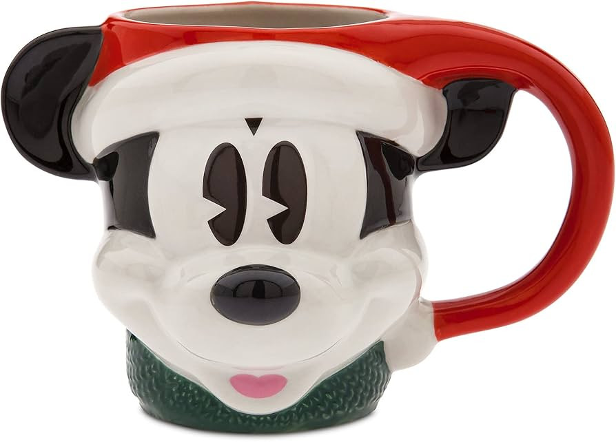 Disney Santa Mickey Mouse Mug | Amazon (US)
