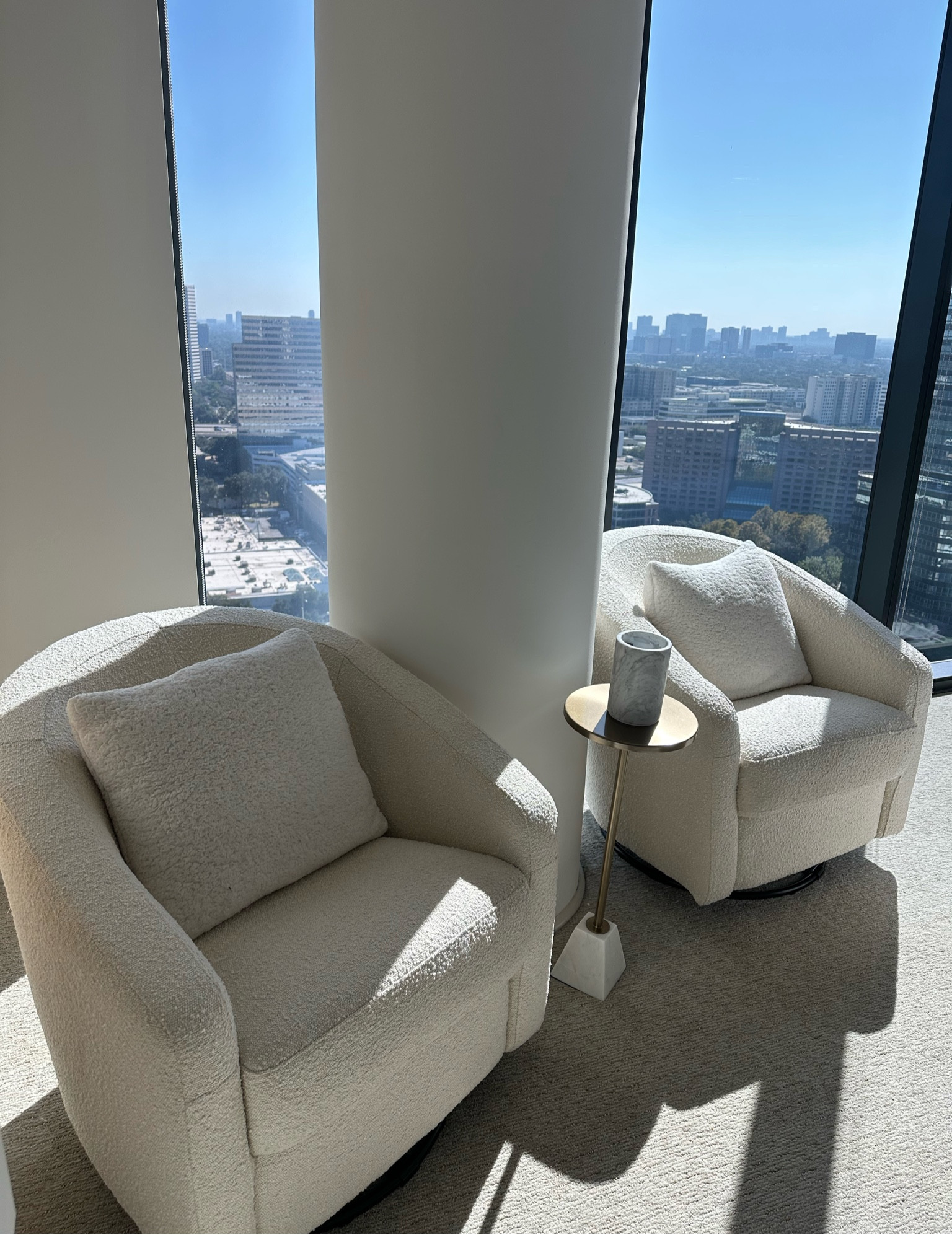 Cozy Nook w/ Boucle rocking chairs

#LTKHome #LTKHoliday #LTKSeasonal