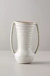 Vanilla Glossed Ceramic Vase | Anthropologie (US)