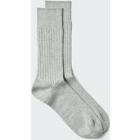 Uniqlo - Sokken Van Supima-katoenmix - Grijs | Uniqlo NL