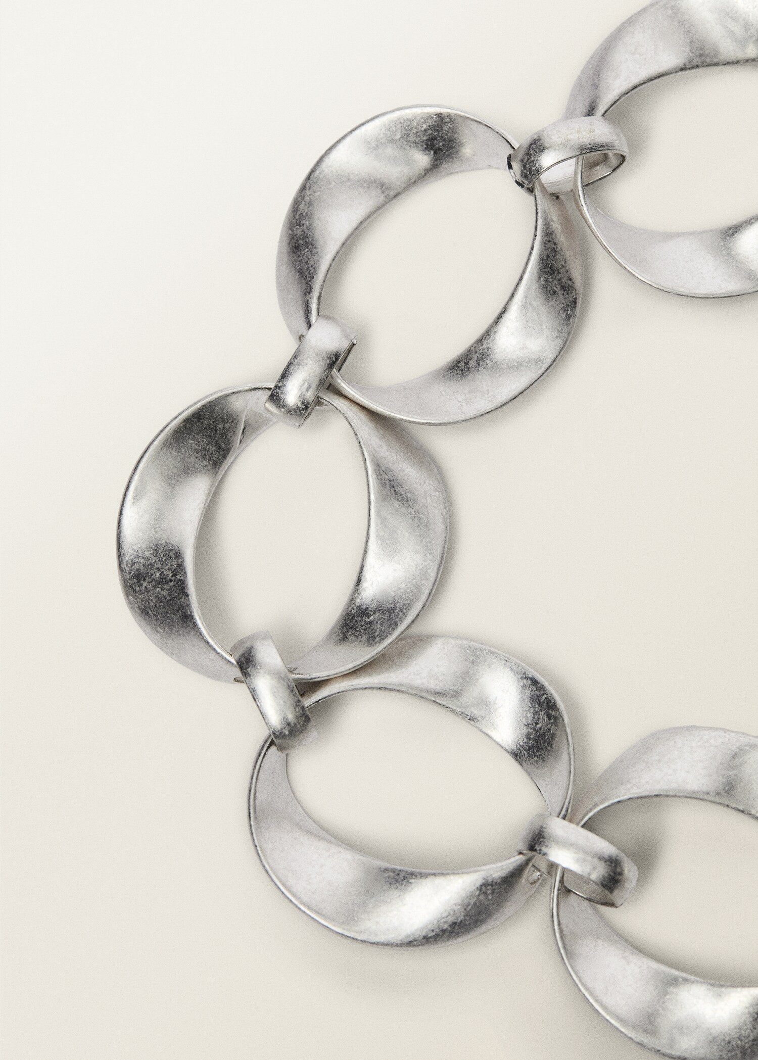 Cintura anelli metallici - Donna | MANGO Italia | Mango EU