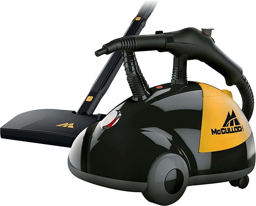 McCulloch MC1275 Heavy-Duty Steam Cleaner with 18 Accessories, Extra-Long Power Cord, Chemical-Fr... | Amazon (US)