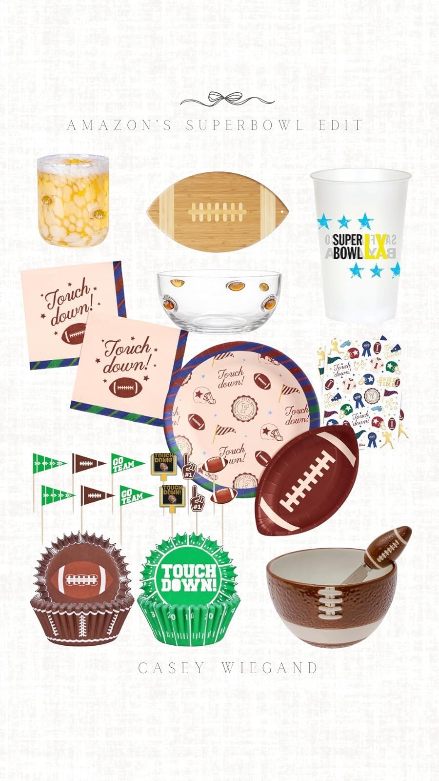 Super Bowl essentials for game day fun! Check out my Amazon finds for the perfect party setup. #GameDayFun

#LTKootd #LTKdayinmylife #LTKgrwm