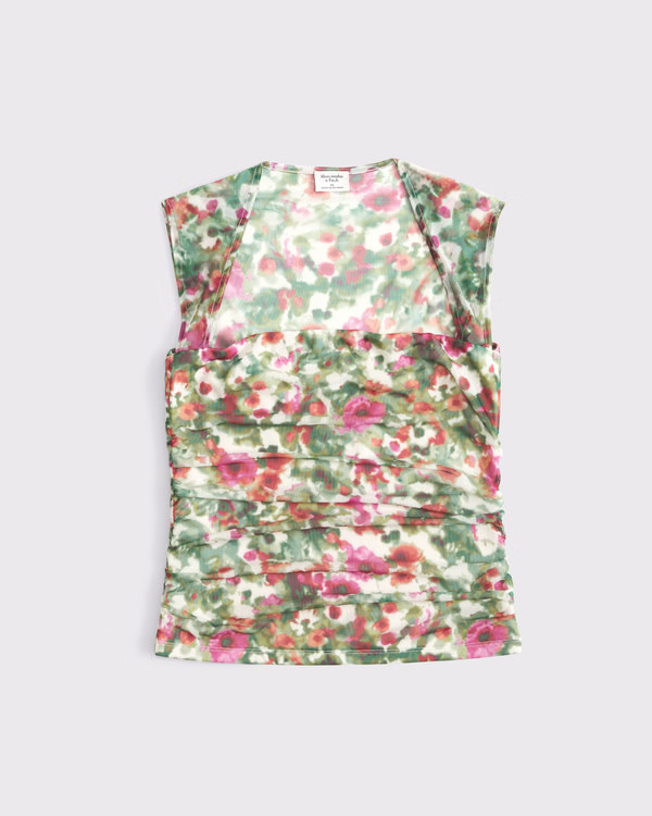 The A&F Ava Mesh Top | Abercrombie & Fitch (US)