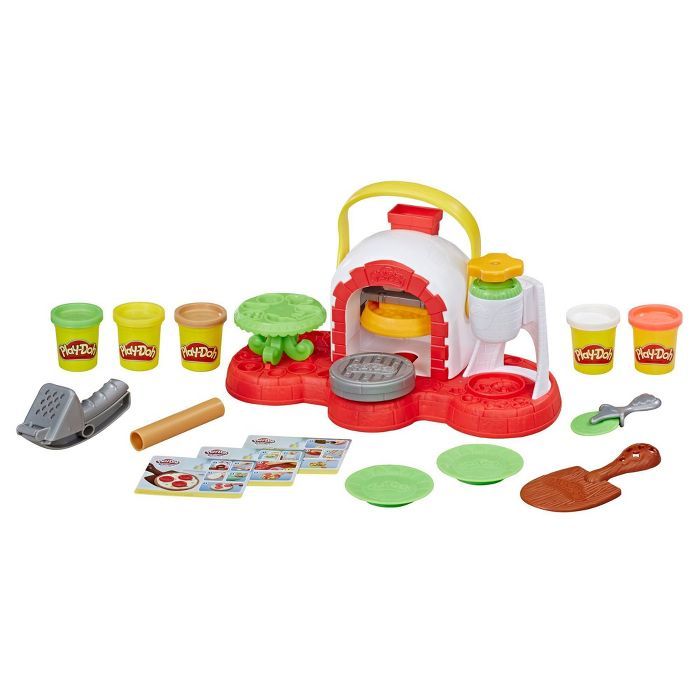 Play-Doh Stamp 'n Top Pizza Oven Toy with 5 Non-Toxic Play-Doh Colors | Target