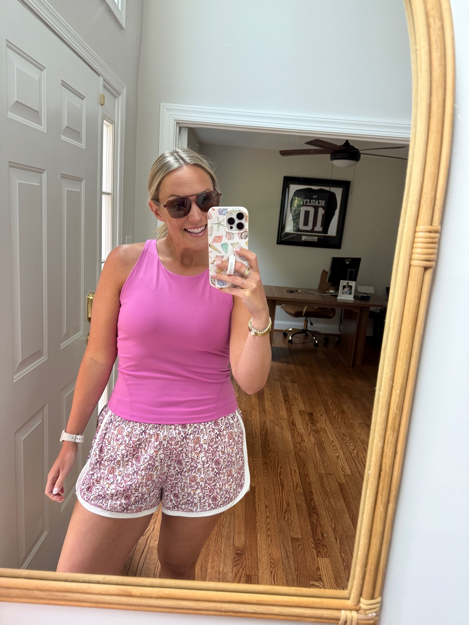 Active wear - active shorts - what I’m wearing to walk
