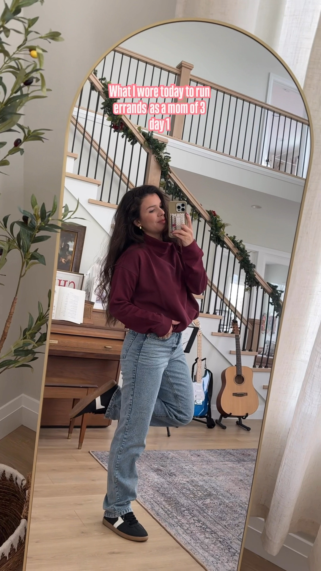 Casual outfit to run errands 