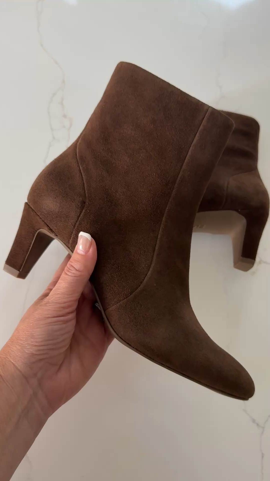 Blondo Nicolette Waterproof Bootie in Chocolate Suede

#LTKSeasonal #LTKOver40 #LTKWorkwear