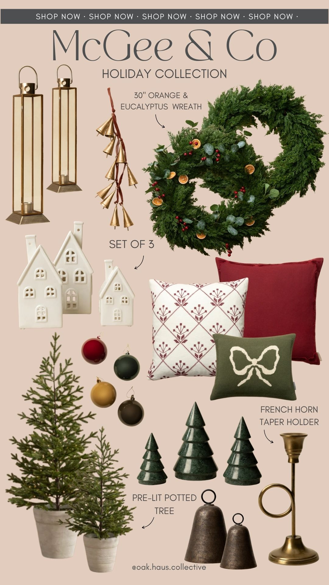 McGee & Co Holiday Collection Favorites #mcgeeandco #holiday #christmas #homedecor #holidaydecor #christmasdecor 

 #LTKSeasonal #LTKHome #LTKStyleTip