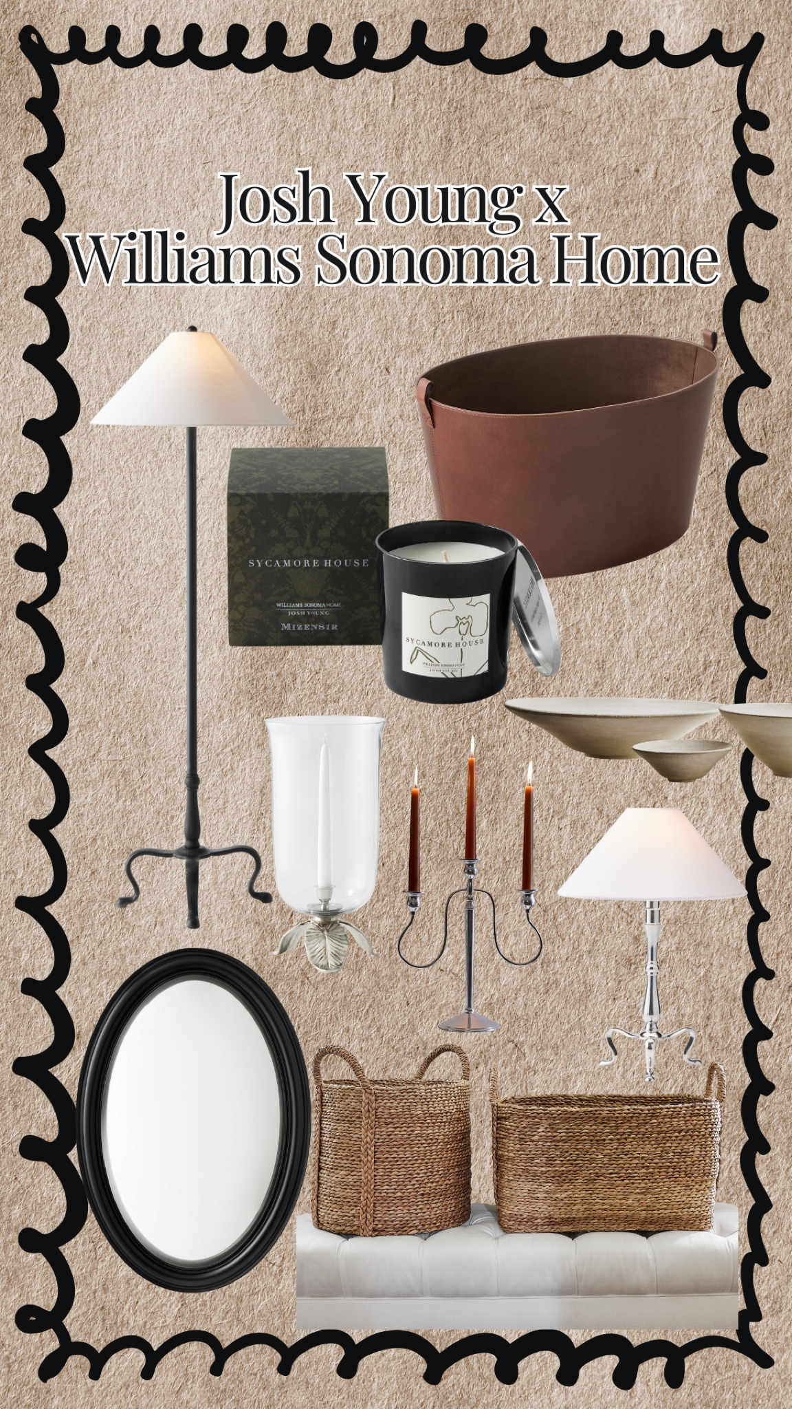 A gorgeous new collaboration between Josh Young and Williams Sonoma Home. I’d easily put all of these in my home or any clients house!

#LTKHome