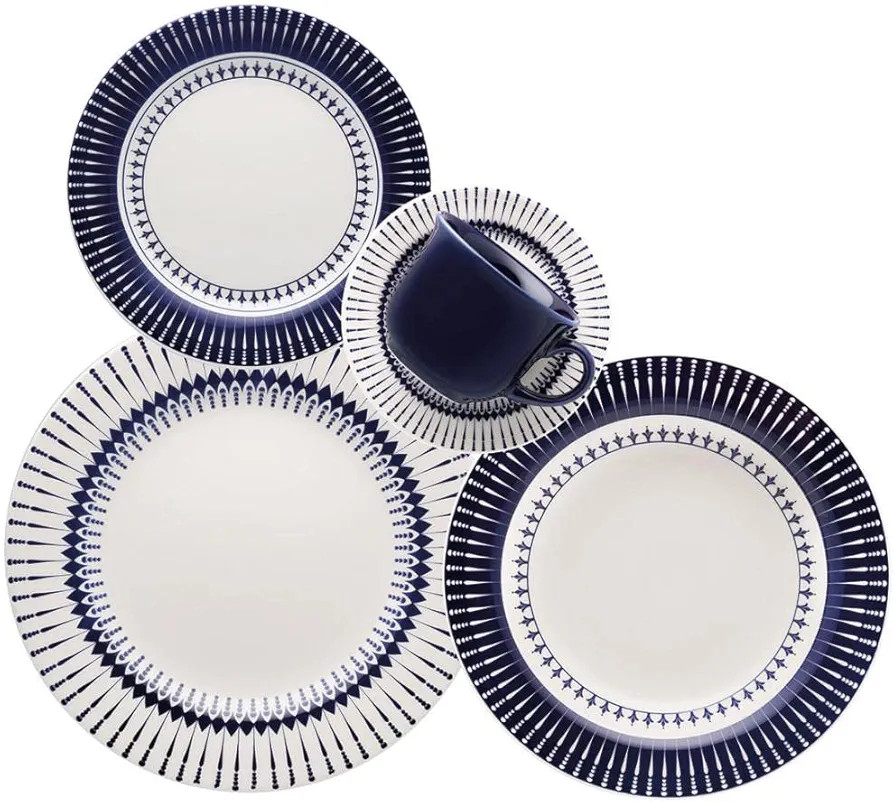 Aparelho de Jantar e Chá 20 Pçs Biona Donna Colb | Amazon (BR)