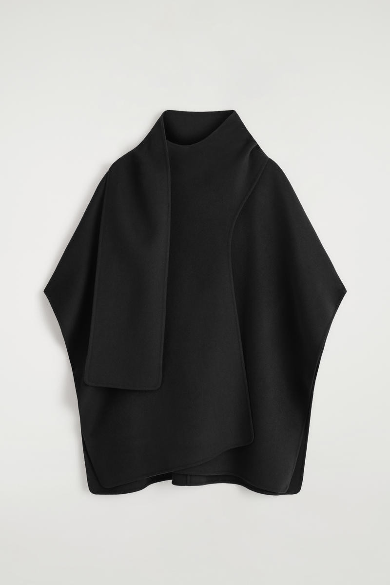 Double-Faced Wool Scarf Cape | COS (US)