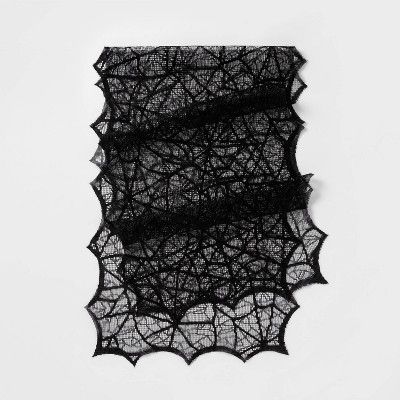 14"x48" Lace Halloween Table Runner - Hyde & EEK! Boutique™ | Target