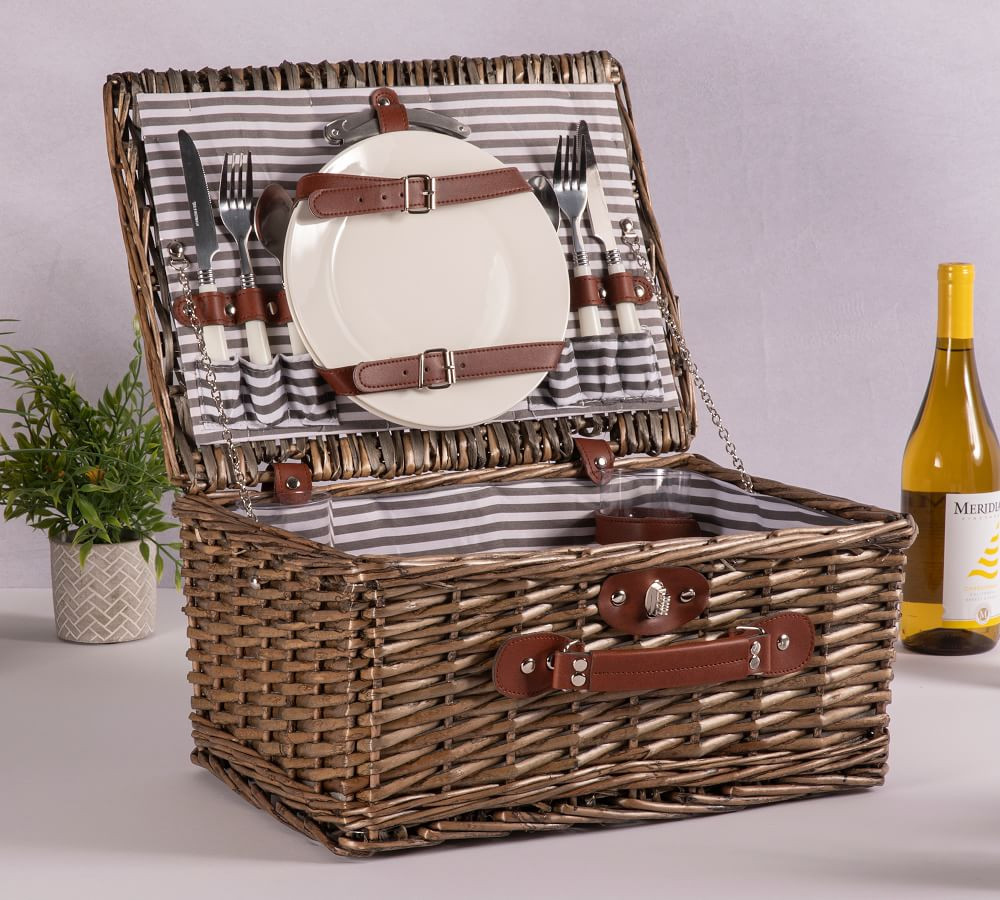 Providence Woven Picnic Baskets | Pottery Barn (US)