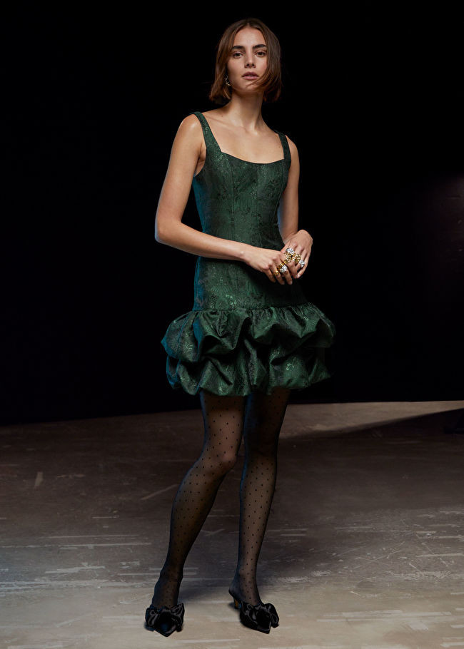 Sleeveless Bubble Mini Dress | & Other Stories US