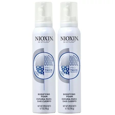 Nioxin Bodifying Foam 6.7oz (Pack of 2) | Walmart (US)