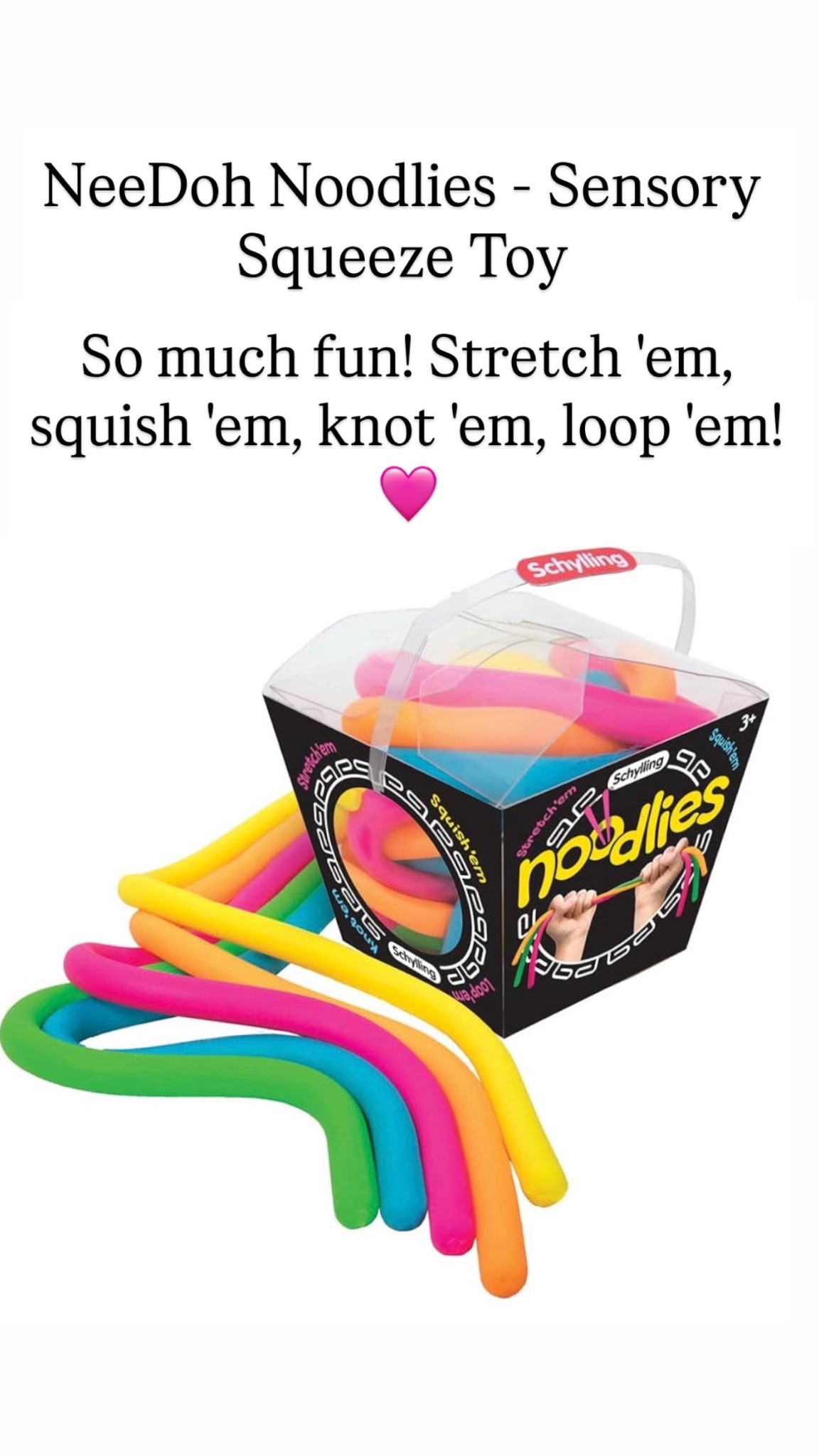 Love these! Stretch 'em, squish 'em, knot 'em, loop 'em

#LTKKids