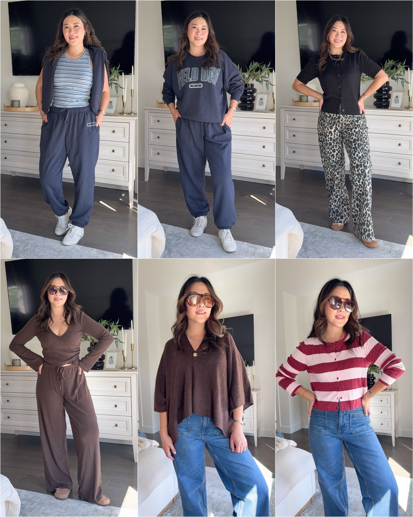 Walmart New Fall Arrivals // sweatshirt // joggers // dress // cardigan // patch pocket denim // athleisure wear Striped Tank: Medium Sweatshirt: Medium Joggers: Medium Printed Dress: Small Cardigan: Leopard Pants: Medium Raspberry Dress: Medium Red Plaid Dress: Small Brown Set: Medium Floral Jacket: Medium Jeans: 6 Short Striped Cardigan: Large Shawl: S/M

#LTKootd #LTKSeasonal #LTKmomlife