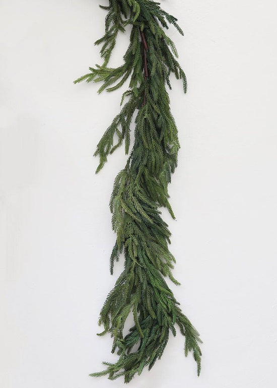 Afloral Real Touch Norfolk Pine Garland - 180 | Afloral (US)