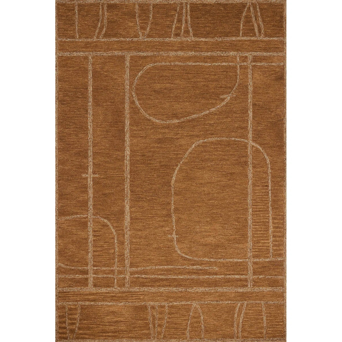 Jeremiah Brent x Loloi Barrow Clay / Natural Area Rug | AllModern