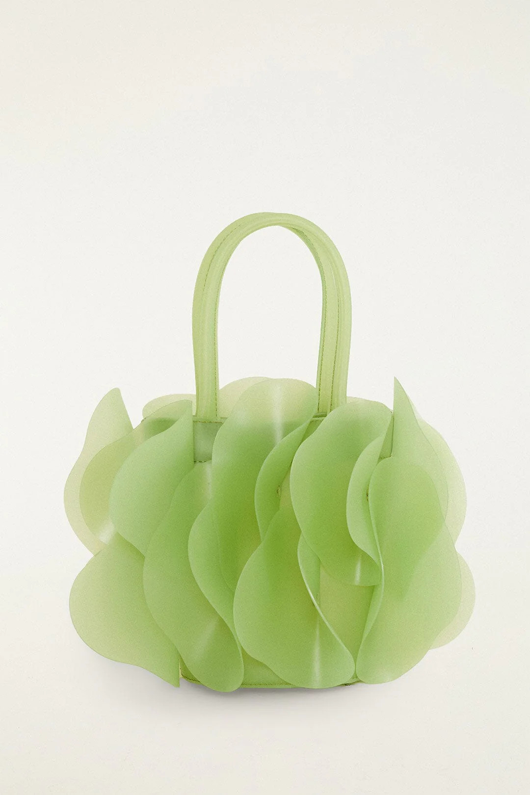 Green Jelly Flower Bag | FarmRio (US)
