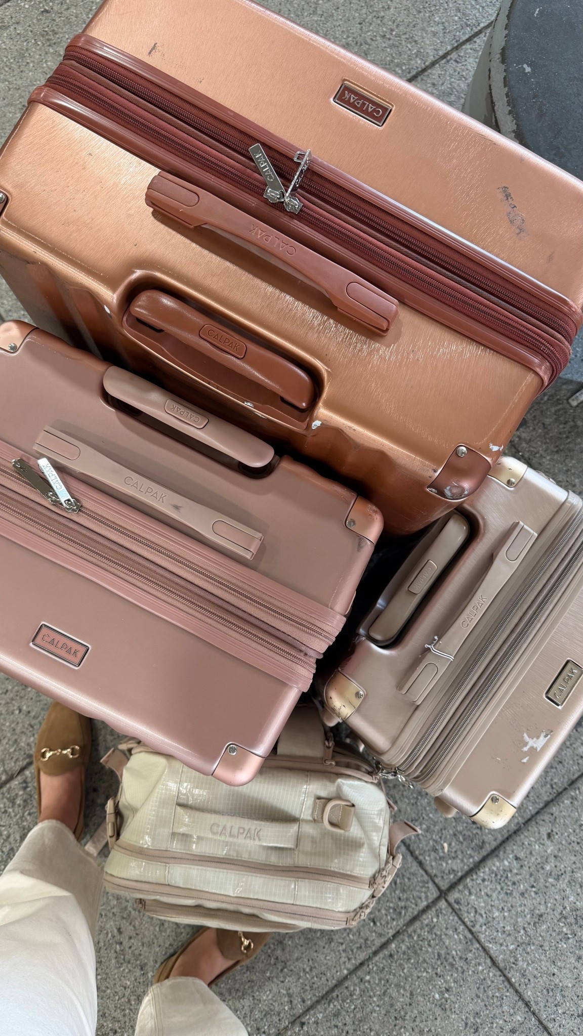 my favorite luggage brand and the backpack goes everywhere with me