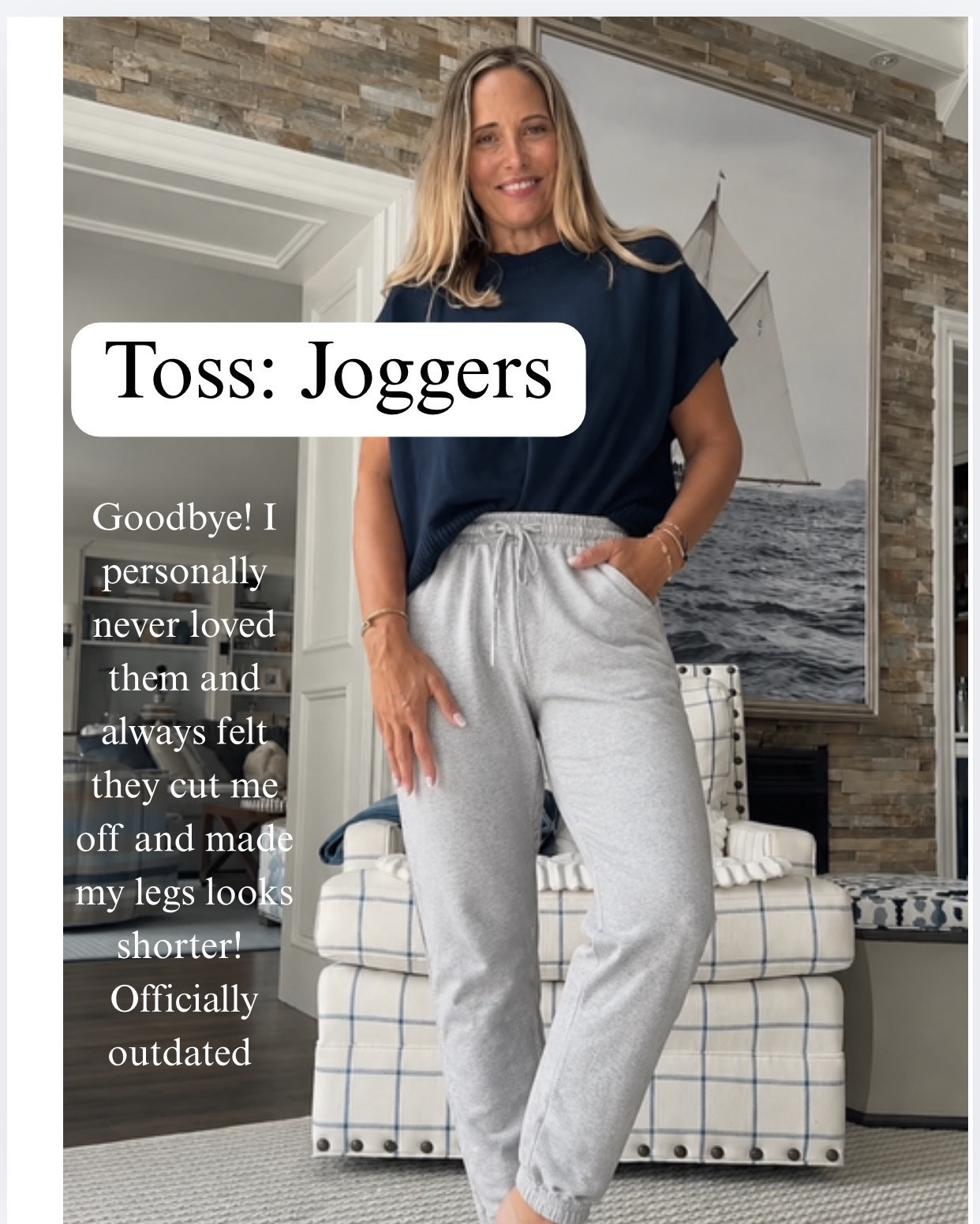 What I tossed and what I swapped. s

#LTKOver40 #LTKMidsize #LTKSeasonal