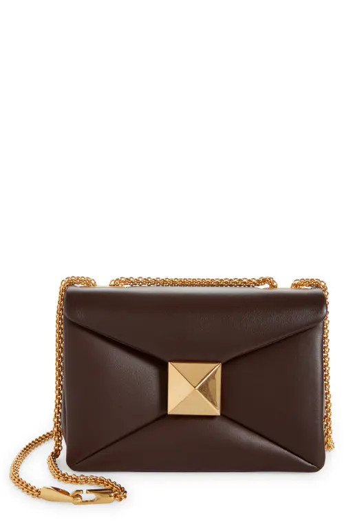 Valentino Garavani Small One Stud Leather Shoulder Bag in Fondant at Nordstrom | Nordstrom