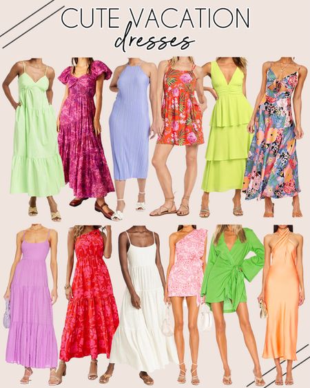Cute and colorful vacation dresses! 

#vacationstyle

Vacation style. Resortwear dresses. Colorful summer dress  

#LTKstyletip #LTKSeasonal #LTKfindsunder100