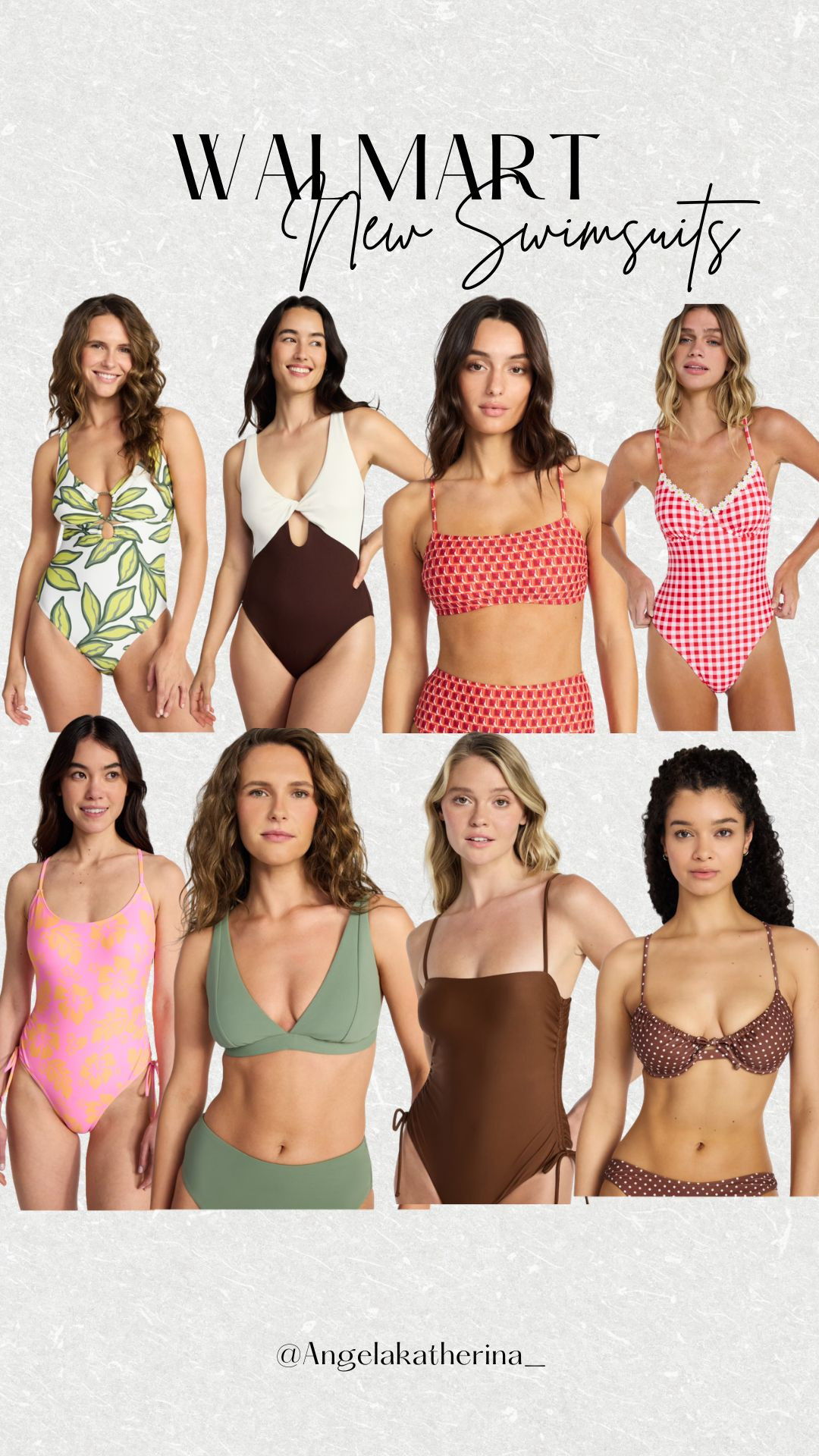 Walmart new arrivals Walmart swimsuits summer swimsuits swimsuits under $30! spring break 

 #LTKmomlife #LTKSwim #LTKTravel