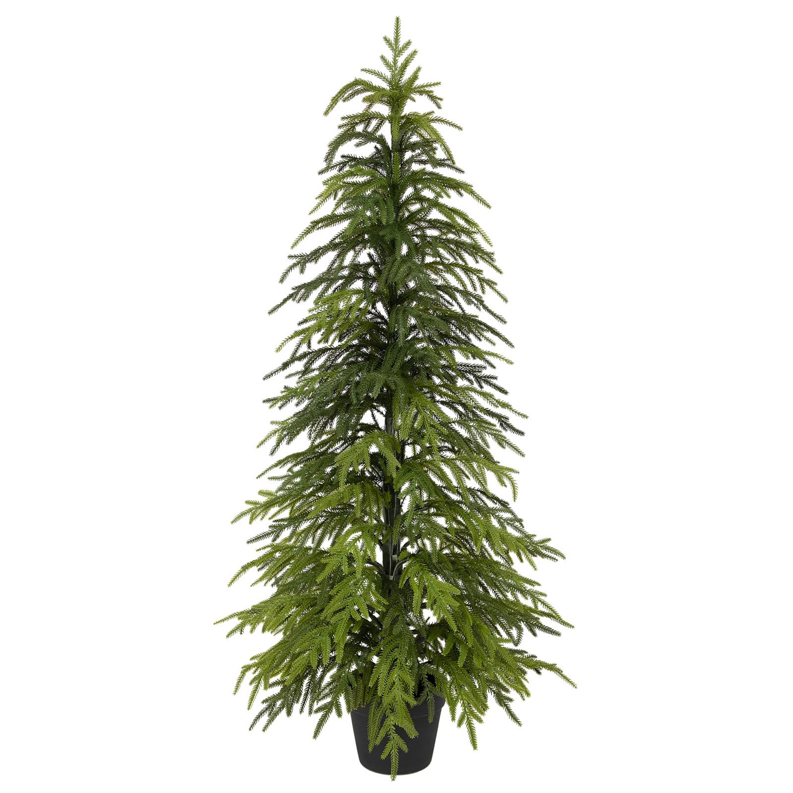 4ft Norfolk Pine Christmas Tree UV Resistant, 48in Faux Norfolk Pine Tree with Soft Real Touch Cl... | Amazon (US)