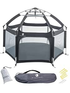 POP 'N GO Premium Indoor and Outdoor Baby Playpen - Portable, Lightweight, Pop Up Pack and Play T... | Amazon (US)