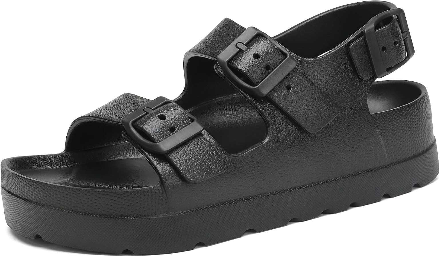SOSOWHLTE Women's Platform Sandals with Arch Support - 3 Adjustable Straps Summer Beach Sandals, ... | Amazon (US)