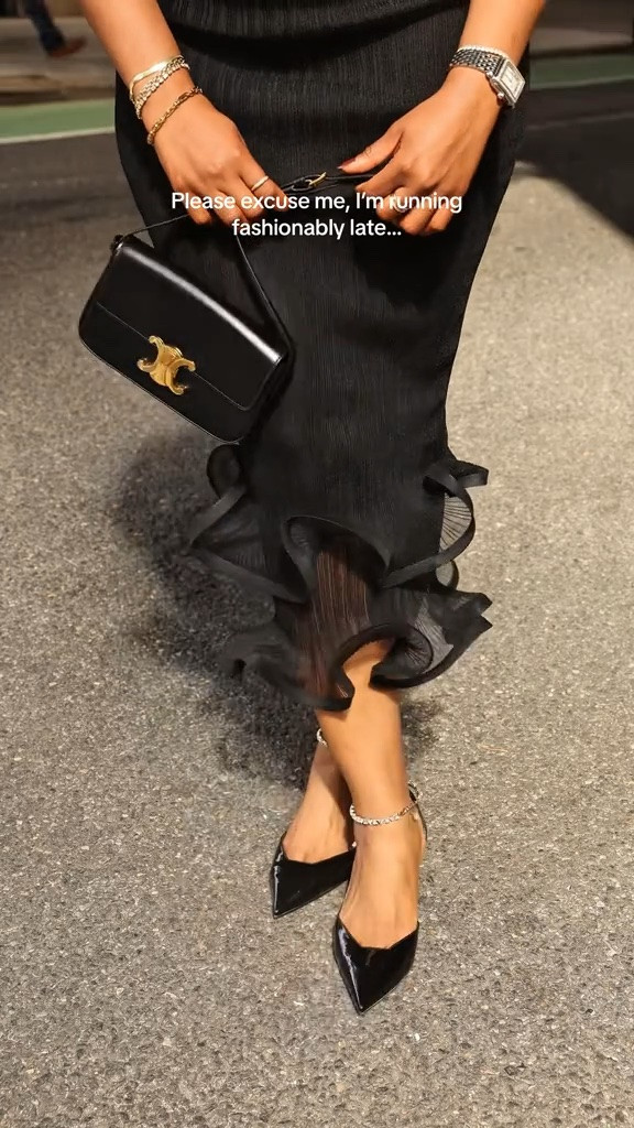 Running fashionably late… love this fall date night matching set. Love the sheer top and sheer midi skirt styled with Jimmy Choo heels .. For more links to fall outfits women, wedding guest dress summer, date night outfits, fall wedding guest dresses, country concert outfits, teacher outfits, business casual workwear, fall decor, concert outfit ideas, work outfits, follow me on LTK! ✨

#LTKfall #LTKdresses #LTKdatenight