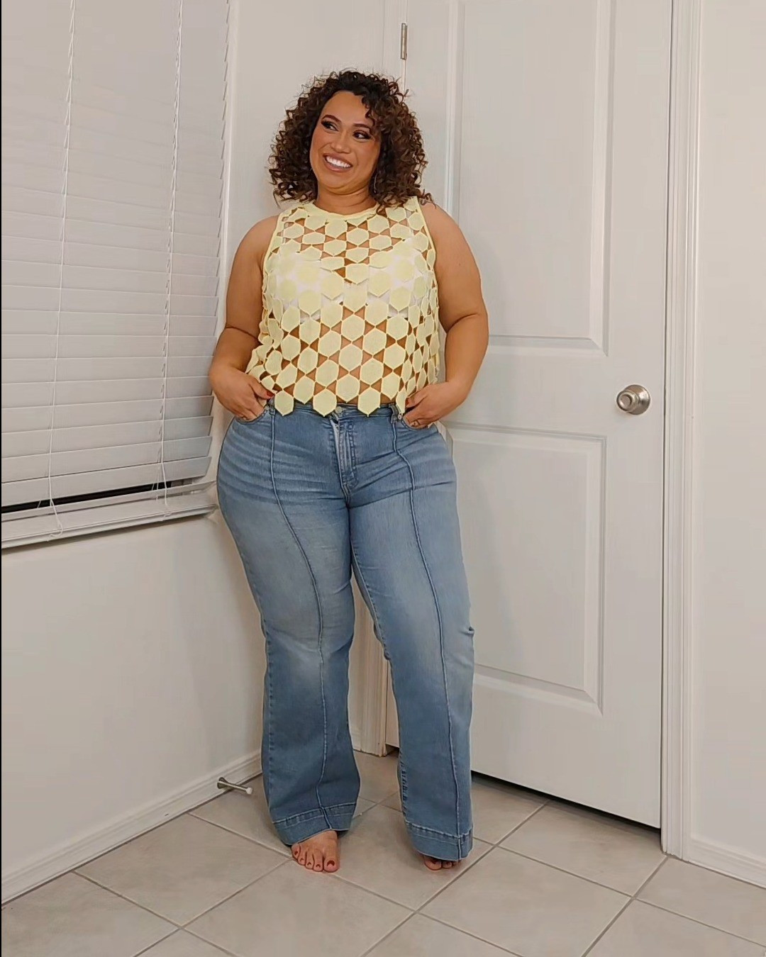 Amazon SHENHE Women's See Through Tank Tops Sexy Hollow Out Polka Dots Asymmetrical Going Out Tops

#LTKMidsize #LTKPlusSize