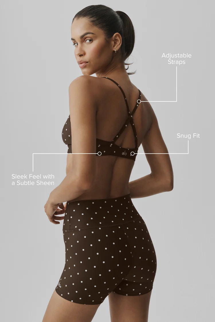 Airlift Polka Dot Splendor Bra | Alo Yoga