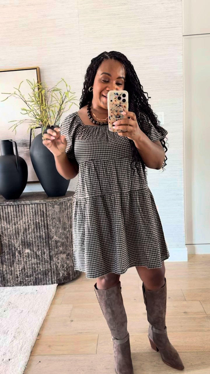 Old navy 50% off!! The perfect fall dress just $20! 😍

#LTKSeasonal #LTKootd #LTKSaleAlert