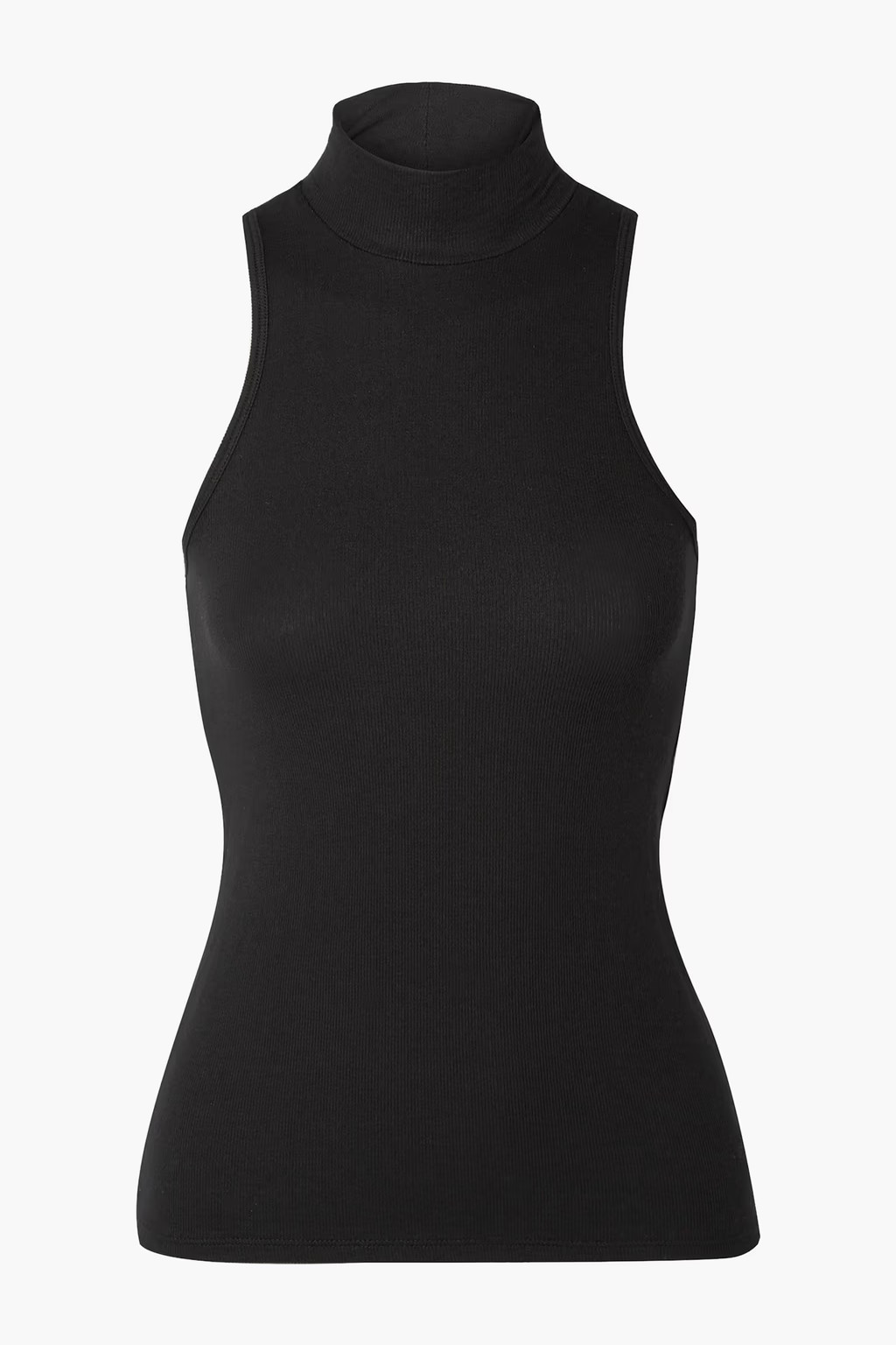 Ribbed stretch-Micro Modal turtleneck top | The Outnet (UK and Europe)