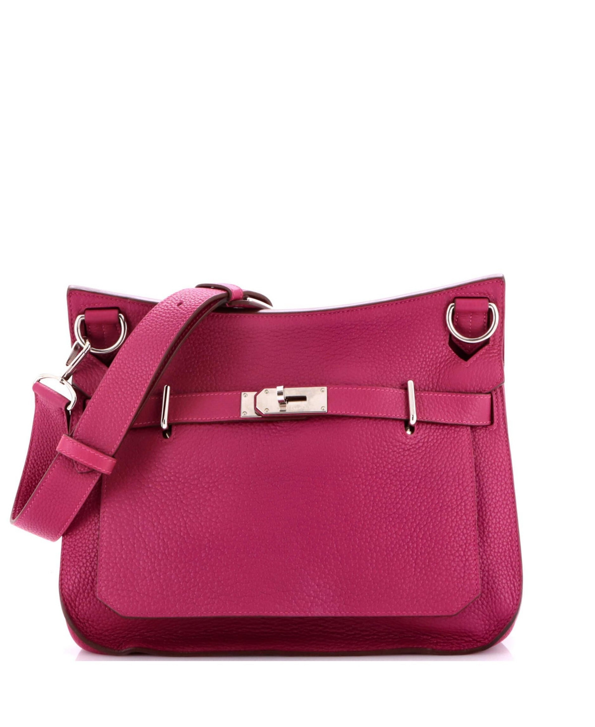 Pre-Owned HERMES 34 Jypsiere Bag Clemence - Pink | Macy's