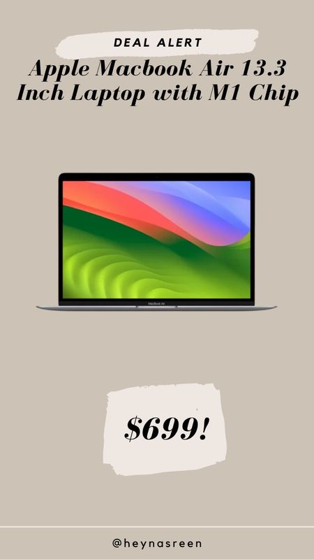Such a great deal on this Apple MacBook Air at Walmart!

#LTKSeasonal #LTKsalealert