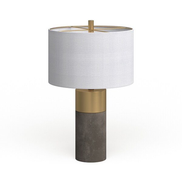 SAFAVIEH Lighting 24-inch Oliver Table Lamp (Set of 2) - 14"x14"x24" | Bed Bath & Beyond