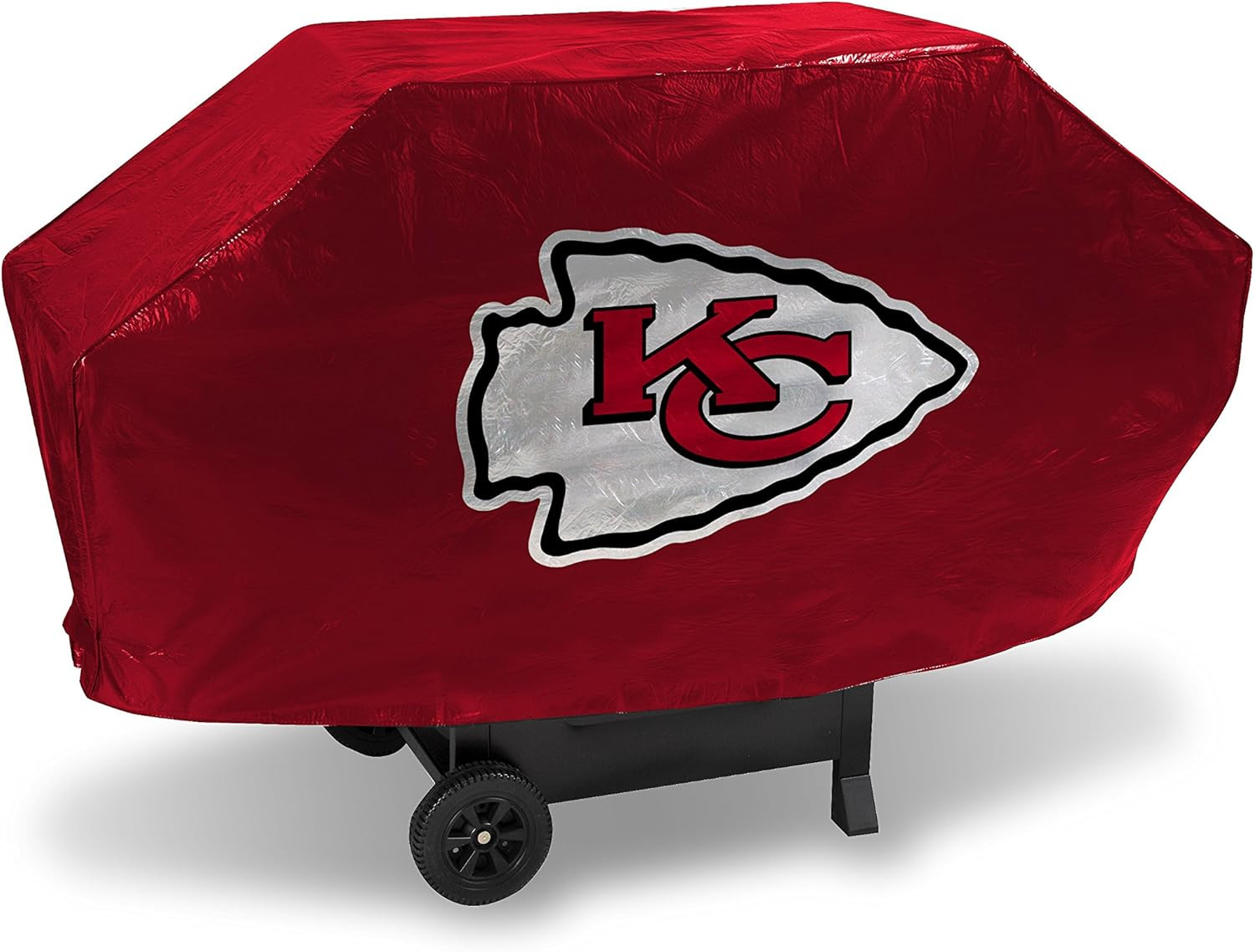 Amazon.com: NFL Rico Industries Kansas City Chiefs Red Deluxe Grill Cover Deluxe Vinyl Grill Cove... | Amazon (US)