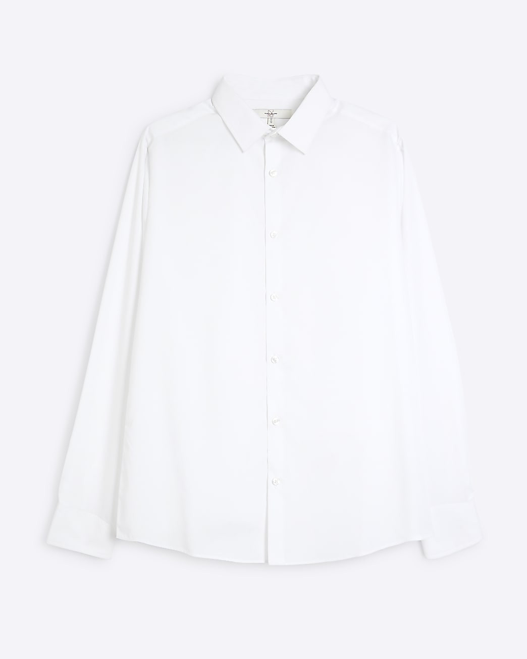 White slim fit shirt | River Island UK & IE