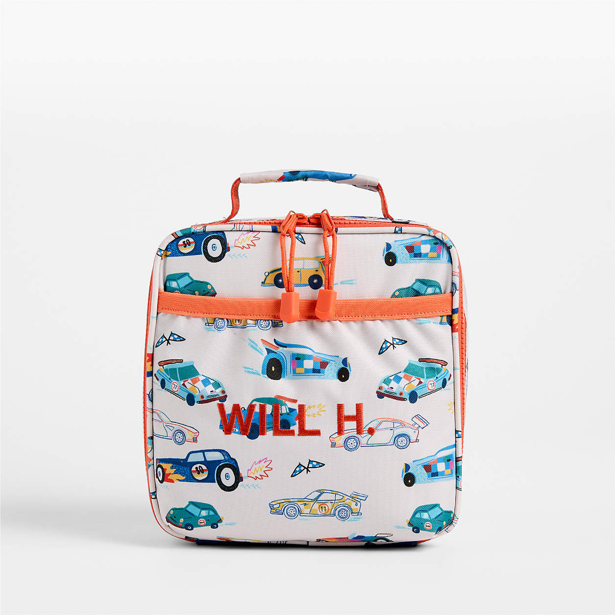 Green and Blue Colorblock Standard Soft Insulated Kids Lunch Box + Reviews | Crate & Kids | Crate & Barrel
